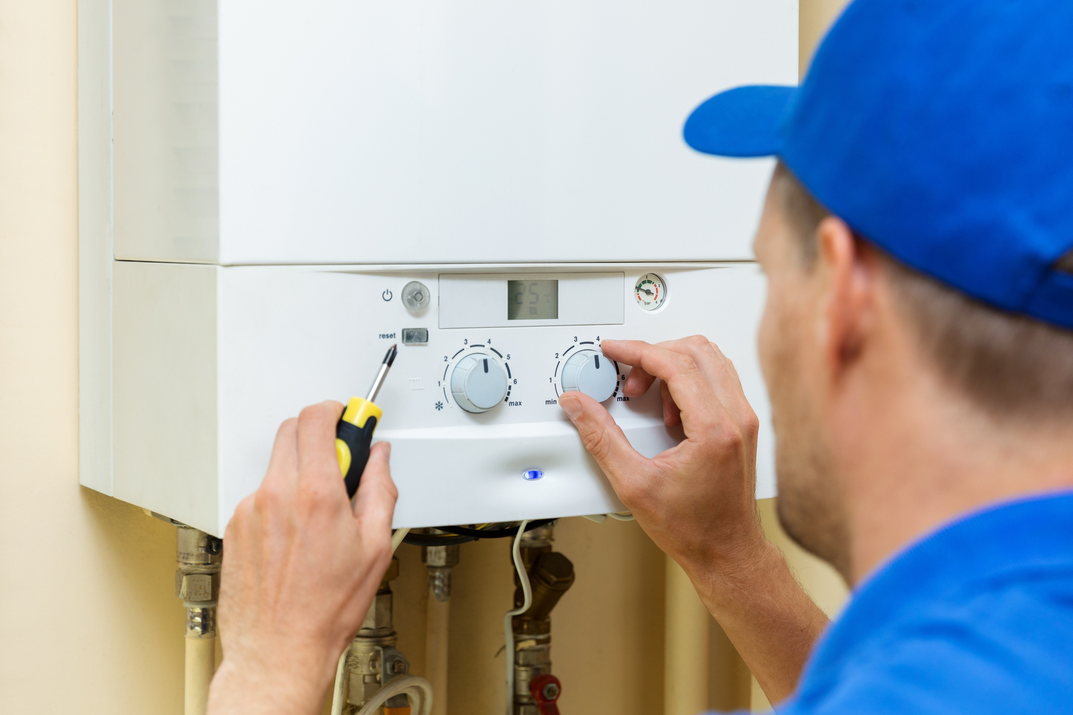 You should have your boiler serviced at least once every two years.
