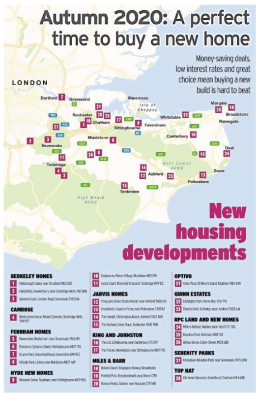 It's an exciting time for new housing developments in the county.